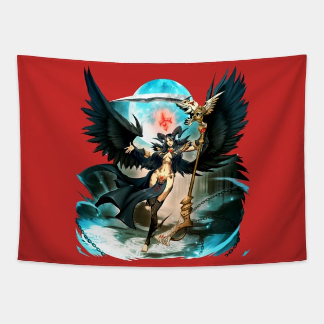 Red Horizon - Nehtali Tapestry by JascoGames