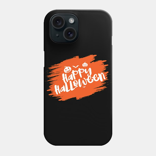 Happy Halloween Day Art Design Phone Case by Abeer Ahmad