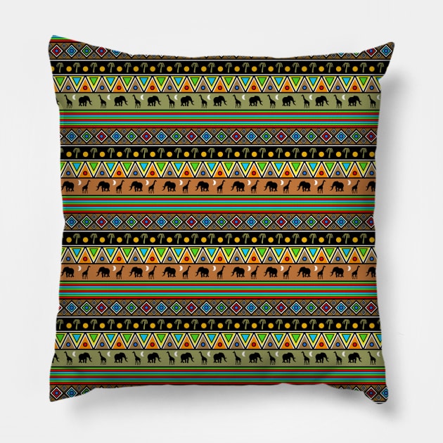 Ethnic Inspirations 3 Pillow by davidroland