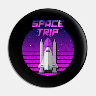 space trip Pin