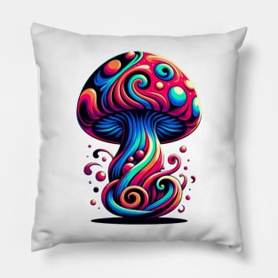 psychadelic mushroom Pillow