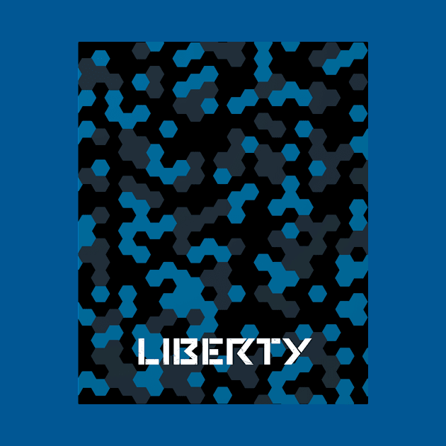 Hexagonal Camo by Liberty Endures