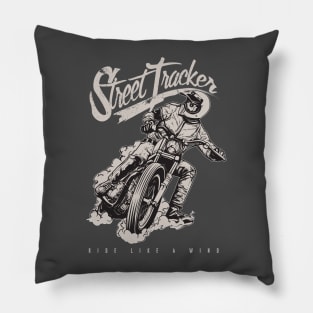 Skeleton rider Pillow