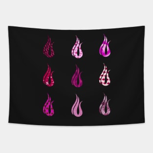 Eating Disorder Recovery Indigo/Pink Sticker Pack Tapestry