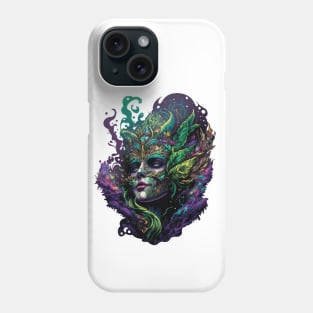 Mardi Gras Mask Queen Phone Case