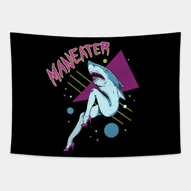 Maneater Tapestry by Hillary White Rabbit