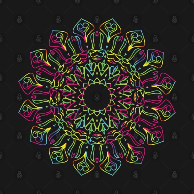 Mandala Rainbow 02597 by krakkor