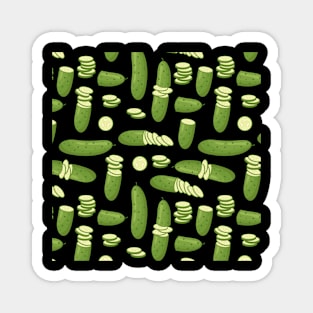 cucumber pattern Magnet