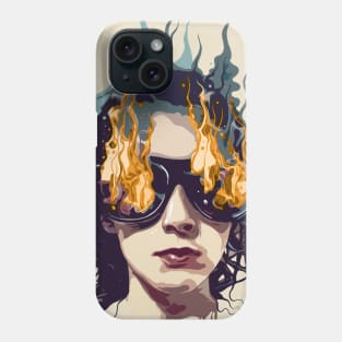 The Girl on Fire Phone Case