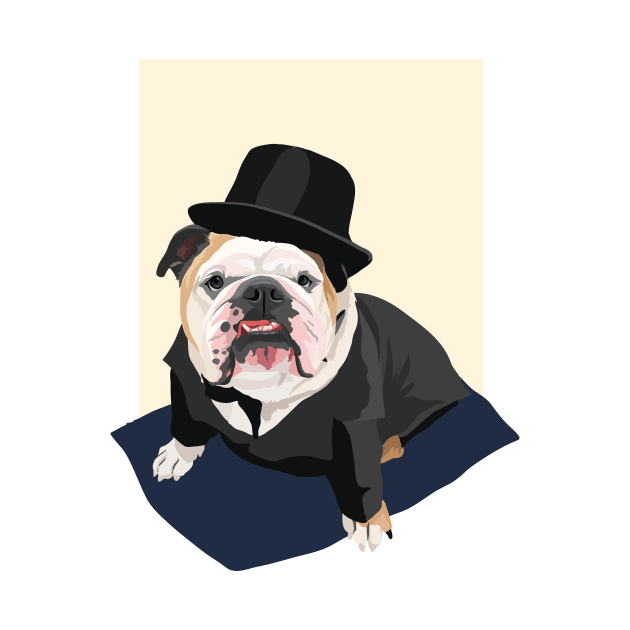 Tuxedo bulldog by Dilectum