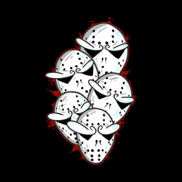 Jason Voorhees doodle by Kakescribble