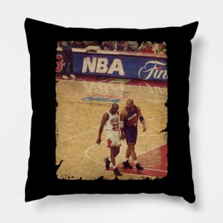 Charles Barkley and Michael Jordan, 1993 NBA Finals Pillow