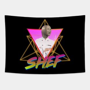 SHEF RETRO TRIANGLE Tapestry