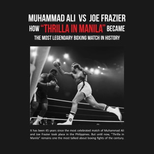 Muhammad Ali, Trilla in Manila T-Shirt