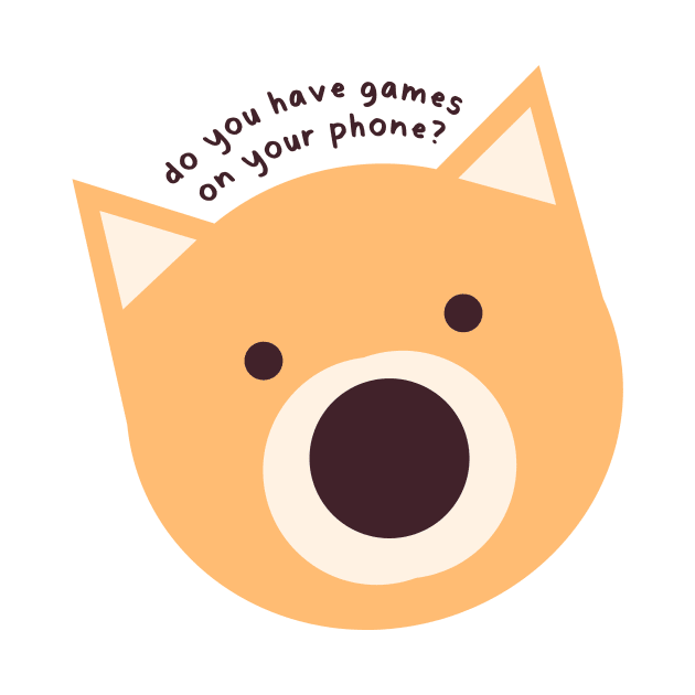 Do you have games on your phone? by aaalou