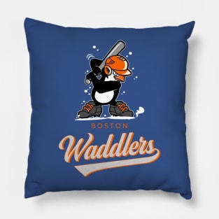 Boston Waddlers Pillow