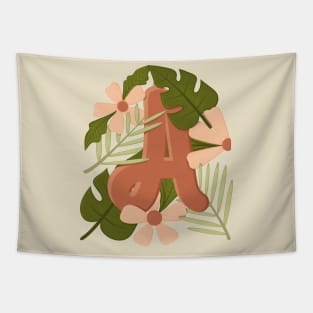 letter a design kvna Tapestry