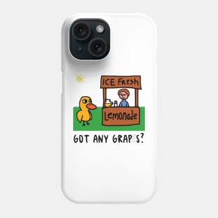 Got any grapes funny internet old meme tiktok viral funny design Phone Case