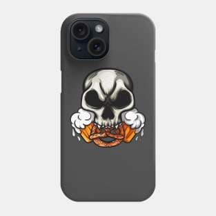 Skull Pretzel Germany Oktoberfest Beer Munich Phone Case