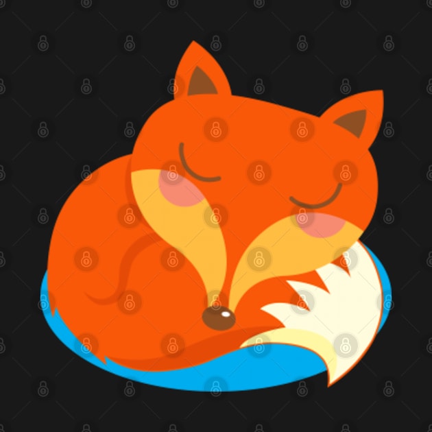 shhh... Fox is sleeping. by Plushism