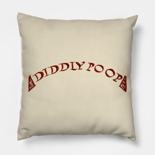 Diddly-Poop Pillow