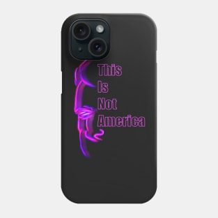 This Is Not America - Claes Bang (pink neon) Phone Case