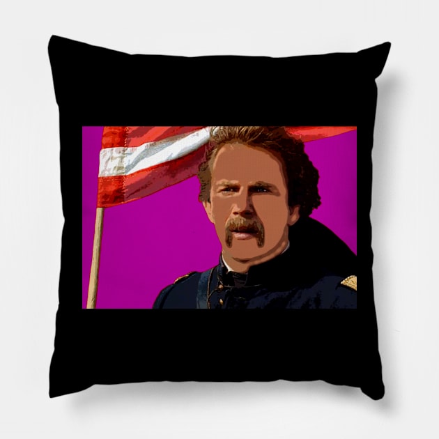 kevin costner Pillow by oryan80