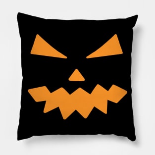 Evil Pumpkin carving Pillow