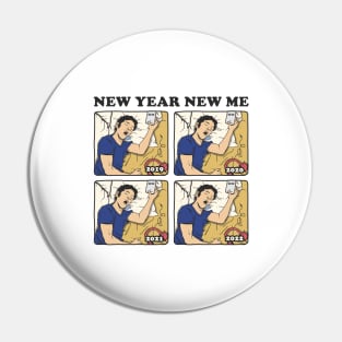 NEW YEAR NEW ME Pin