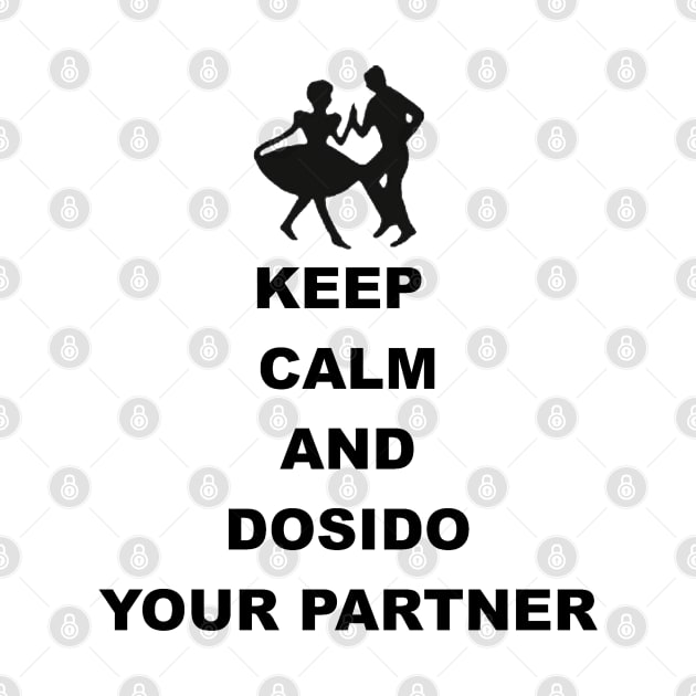 Keep Calm Dosido BLK by DWHT71