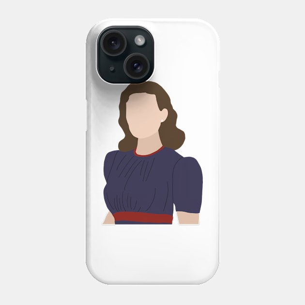 Peggy Phone Case by CalliesArt