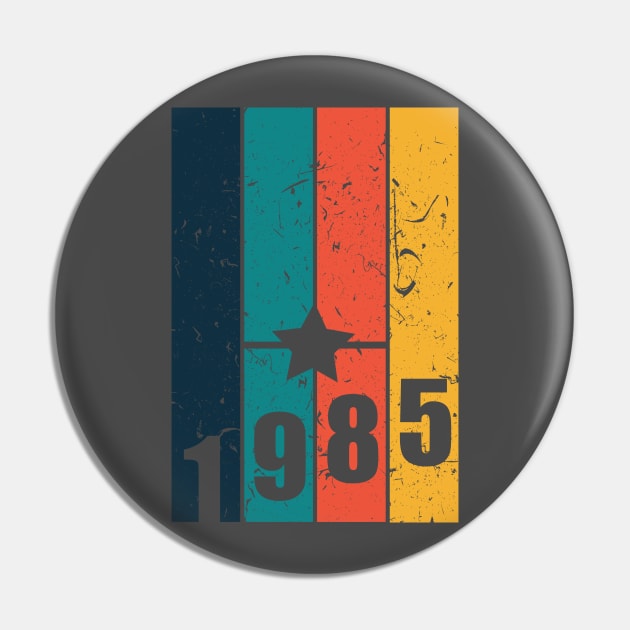 1985 vintage Pin by LuisMza