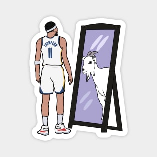 Klay Thompson Mirror GOAT Magnet