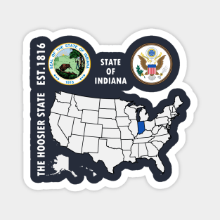 State of Indiana Magnet