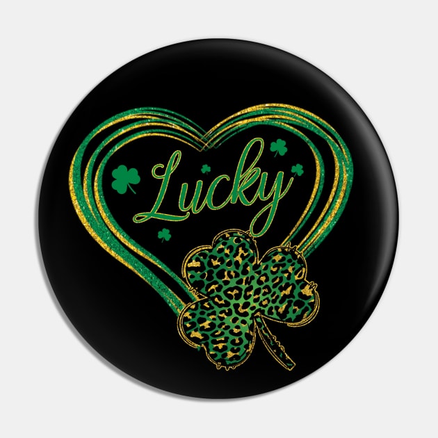 Lucky Heart Pin by Samphelinshop