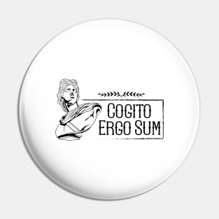 Latin saying - Cogito Ergo Sum Pin