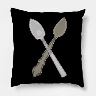 Grapefruit, Orange, Citrus, Fruit Spoons Pillow