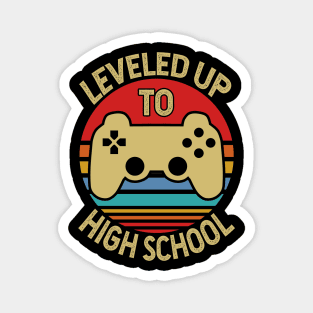 high school to high school gamer graduation Magnet