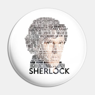 Sherlock Quotes Pin