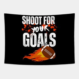Shoot For Your Goals Tapestry
