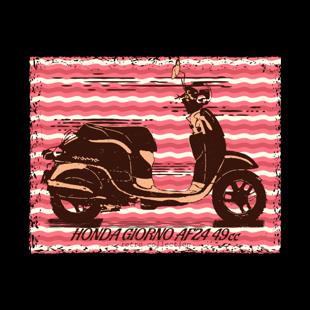 Retro Vintage Scooter #3 by YTdesign