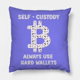 Bitcoin self-custody Pillow