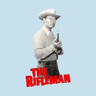 The Rifleman - Chuck Connors - 50s Tv Western T-Shirt