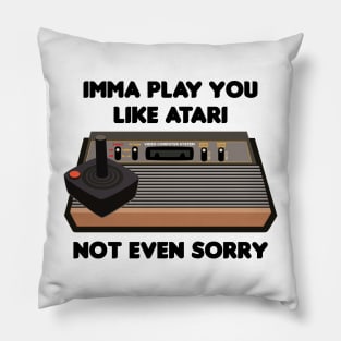 Imma Play You! (White Tee) Pillow