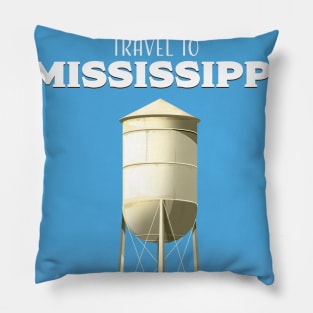 Travel to Mississippi Pillow