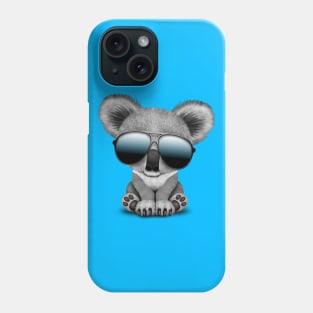 Cute Baby Koala Bear Wearing Sunglasses Phone Case