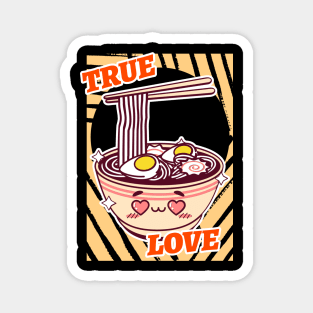 true love ramen Magnet