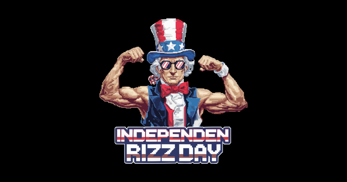 2025 Rizz // pixel art - 2025 Rizz - Posters and Art Prints | TeePublic