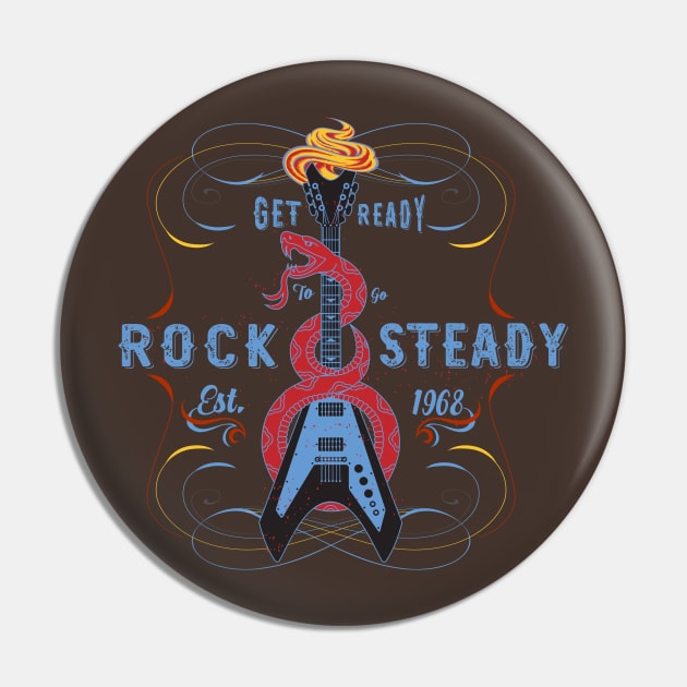 Rock Steady Pin by spicoli13