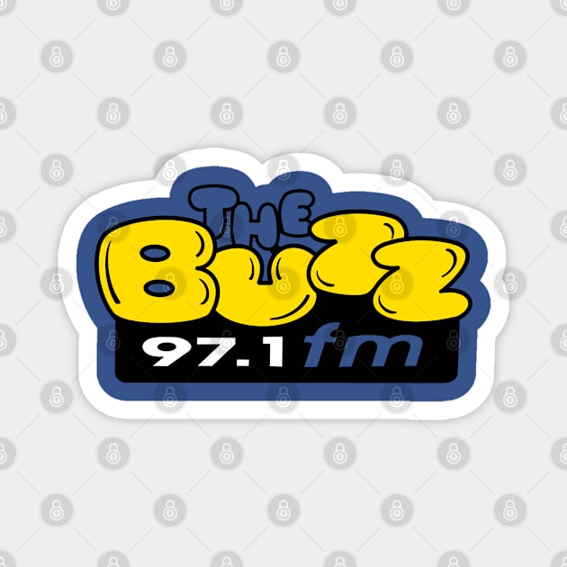 Defunct The Buzz Radio Station Magnet by Pinkerjon